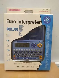 NOS Franklin serie lingue straniere interprete euro - completo - scatola danneggiata - Foto 1 di 13