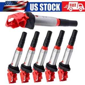 6x Ignition Coil For BMW UF592 02-2010, 335i, 325i, 328i, 330i, X3, E60 M5 525xi - Foto 1 di 12