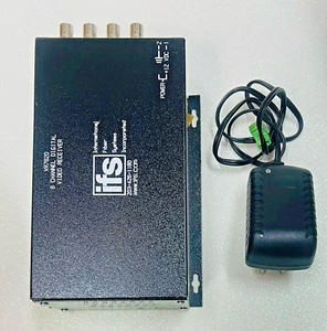 Récepteur vidéo numérique IFS Interlogix VR7820 8 canaux, avec alimentation - Photo 1/6