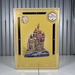 Figurina Disney La Bella e la Bestia Belle Light Up Castle Collezione 10/10 NUOVA! - Foto 1 di 17