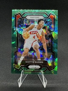 Scottie Barnes 2023-24 Panini Prizm PRIZMS GREEN ICE #24 Toronto Raptors - Imagen 1 de 2