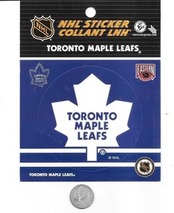 NHL Hockey-BRAND NEW-TORONTO MAPLE LEAFS-STICKER/COLLANT-FREE SHIPPING  N CANADA - Bild 1 von 2