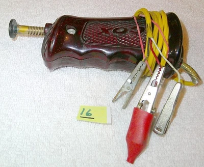 COX Mark IV with 15 Ohm Resistor Red Slot Car Hand Controller w/ Clips #16 - Image 1 of 4