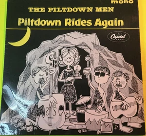THE PILTDOWN MEN ~ Piltdown Rides ~ Juego extendido ~ Reino Unido 45 rpm 7" Record Canada - Imagen 1 de 4