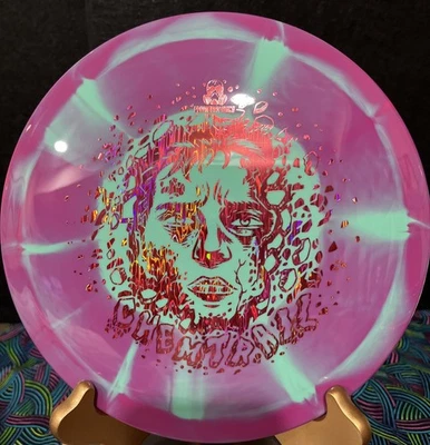 DOOMSDAY DISCS Chemtrail Retina Plastic Disc Golf Driver 7|6|-2|1 New 174 Grams - Image 1 of 4