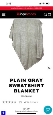 NWT Gray Sweater Blanket - Image 1 of 4