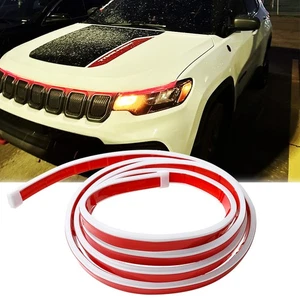 Kit de luces de capó de tira LED debajo de arranque dinámico RGB de 71" para Jeep Compass - Imagen 1 de 14