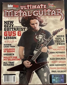 Gitarrenspielerunterricht 2009 Ultimate Metal Gus G Ozzy John Petrucci Paul Gilbert - Bild 1 von 4