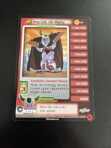 Dragonball Z DBZ CCG Promo K1 King Cold The Mighty Level 4 - Picture 1 of 1