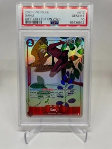 2023 One Piece Sanji Gift Collection Promo - #013, GEM MINT PSA 10 - Picture 1 of 2