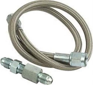 12" Gauge Line Oil / Fuel Pressure Hose IMCA NHRA SBC - Picture 1 of 1