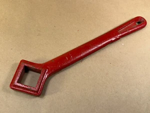 RARE Vintage Fire Hydrant Wrench 1-1/4" Square- Spanner Coupler Firefighter Tool - Picture 1 of 10