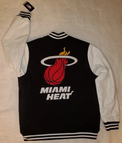 Miami Heat 🔥 Reversible Jacket by JH Designs Sz XL Playoff Ready BringthaHeat🔥 Cover