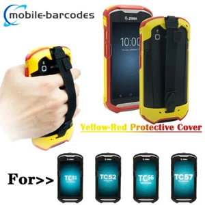 Gelb-Rot Schutzhülle Case für Zebra TC51 TC56 TC52 TC57 SG-TC5X-EXO1-01 - Bild 1 von 9