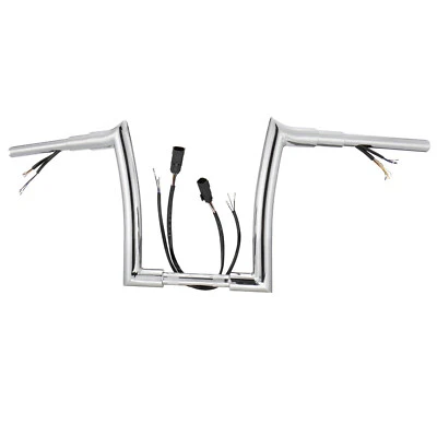 Abrazadera de manillar precableada de 1" para Harley 12" para Softail Sportster Road King 07-13 Foto 1 de 4