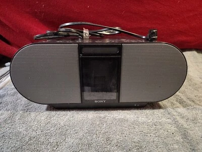 Sony CD Player And Ipod Dock Radio  Model ZS-S4iP - Tested - Image 1 of 4