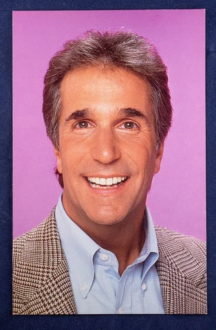 Henry Winkler 3.5x5.5 Autographed Photo American Actor Cover