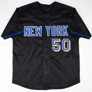 SID FERNANDEZ Signed New York Mets Custom XL Jersey (JSA Witness Protection COA) - Picture 1 of 5