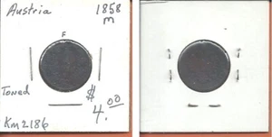 Moneda Austria 1858m - Imagen 1 de 1