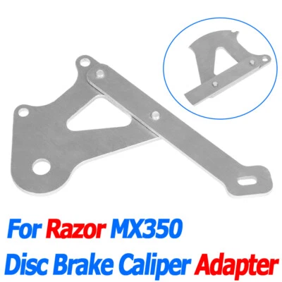 For Razor MX350 Aluminum Disc Brake Adapter MX 350 Dirt Bike Disc Brake Adapter - Image 1 of 4