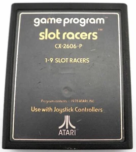 ATARI slot racers CX-2606-P Video Game Cartridge ATARI 2600 - Picture 1 of 3