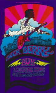 Greg Irons BG # 193 Chuck Berry Aum Loading Zone Fillmore SF 1969 postcard BG193 - Picture 1 of 1