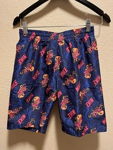 New Nike Octopus Swimming Trunks Shorts Size L Kids - Picture 1 of 8