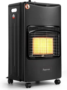 Patio Propane Heater, 18,000 BTU Portable Gas Infrared Heaters for Outdoor Use, - Picture 1 of 6
