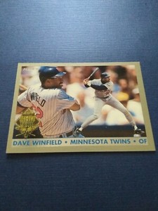 1993 Fleer Final Edition Baseball Dave Winfield Diamond Tribute#10 HOF Set Break