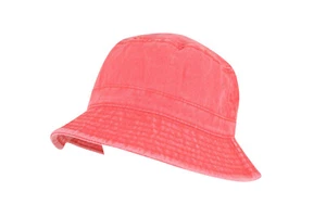 Wigens NWT 100% Cotton Bucket Hat in Light Red Size M, 58, 7 & 1/4th - Picture 1 of 6