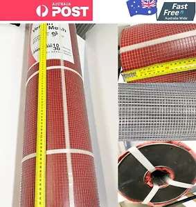 30m Roll 0.99mH 6.5*6.5mm Mesh Hole Size Fence Chicken Vermin Mouse Snake Aviary - Picture 1 of 9
