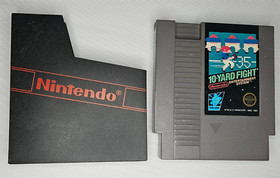 10-Yard Fight NES Nintendo Entertainment System 1985 CARTRIDGE w/SLEEVE TESTED