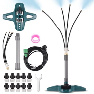 Standing Misters for Outside Patio, Portable Misting Cooling System with 4 C4R9 - Picture 1 of 7