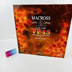 Macross VF-1S 1/48 Hikaru Ichijo Do You Remember Love Action Figure Yamato W/box - Picture 1 of 16