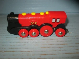 BRIO 512 Mighty Red Action Train Battery Operated - Picture 1 of 4
