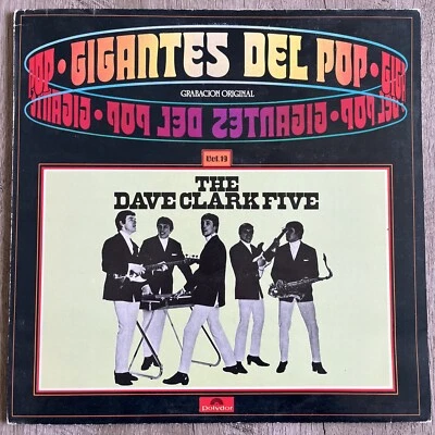 The Dave Clark Five - LP Gigantes Del Pop  1978 Greatest Hits Import NM! - Image 1 of 4