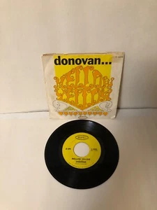 DONOVAN “Mellow Yellow” Epic Records Psychedelic Rock 1st Pressing 45rpm - Picture 1 of 2