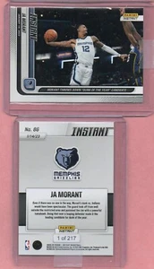 Ja Morant 2022-23 Panini Instant Dunk Of The Year #86 Grizzlies PR 217 - Picture 1 of 1