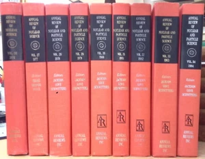 ANNUAL REVIEW OF NUCLEAR AND PARTICLE SCIENCE; VOLS 26-42 - Imagen 1 de 10
