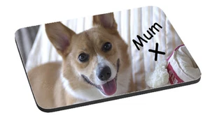 Personalised mousemat any photo any text ideal gift - Picture 1 of 1