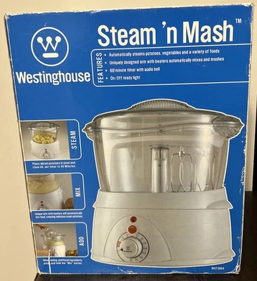 Westinghouse Steam N Mash - Fácil puré de papas casero nuevo caja abierta Foto 1 de 4