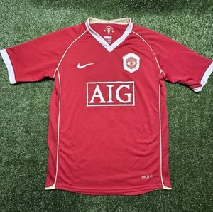 Vintage Nike 2006/2007 Manchester United Jersey Youth Size Large (12/13) - Picture 1 of 12
