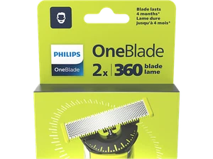 Recambio - Philips One Blade QP420/50, 2 cuchillas flexibles 360 grados - Imagen 1 de 5