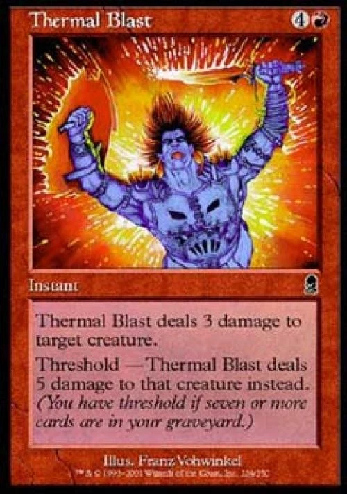 Thermal Blast - Light Play MTG Odyssey - Image 1 of 1