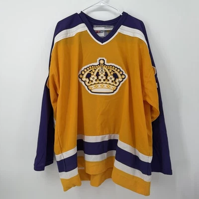 Camiseta Auténtica Luc Robitaille Los Angeles Kings Para Hombre Talla XXL CCM De Colección Foto 1 de 4