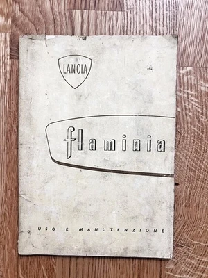 LANCIA Flaminia – Uso e Manutenzione – 1ª edizione, febbraio 1960 – 2000 copie - Immagine 1 di 4
