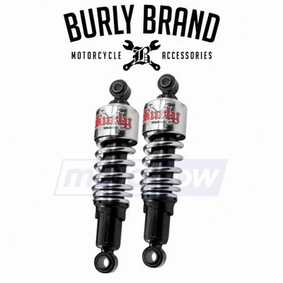 Burly Brand Slammer Shocks for 1995-2006 Harley Davidson FLHTCUI Electra er Foto 1 de 4