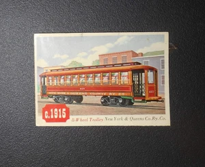 1955 RAILS & SAILS 1cent CARD CELLO PACK TOPPS *SUPER RARE* - Picture 1 of 2