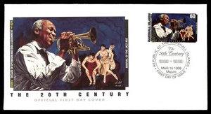 Mayfairstamps Marshall Islands FDC 1998 Playing Trumpet Jazz First Day Cover aau - Picture 1 of 2