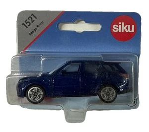 Siku 1521 Range Rover SVR Metallic Blue Scale 1:55 MINT ON CARD IN BLISTER - Picture 1 of 1